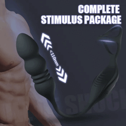 2024 New Dual-motor Powerful Thrusting Vibrating Anal Sex Toys