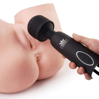 5-Speed 7-Mode Vibrating Whole Body Massage Handheld Wand Vibrator