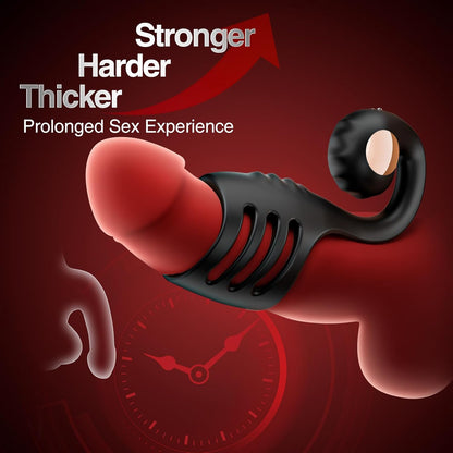 Sexoralab™Dual Motor 10 Modes Multi-Purpose Snail Male Penis Exerciser