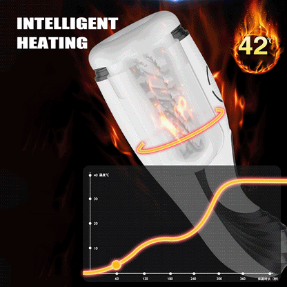 Male Automatic Sucking Heating Vagina Masturbation Cup