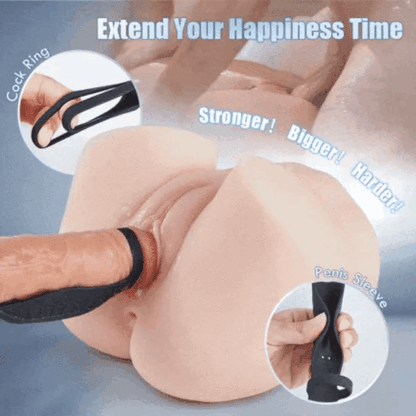 [BIG SALE] SemenSentry - 9 Vibrating Efficient Cock Ring