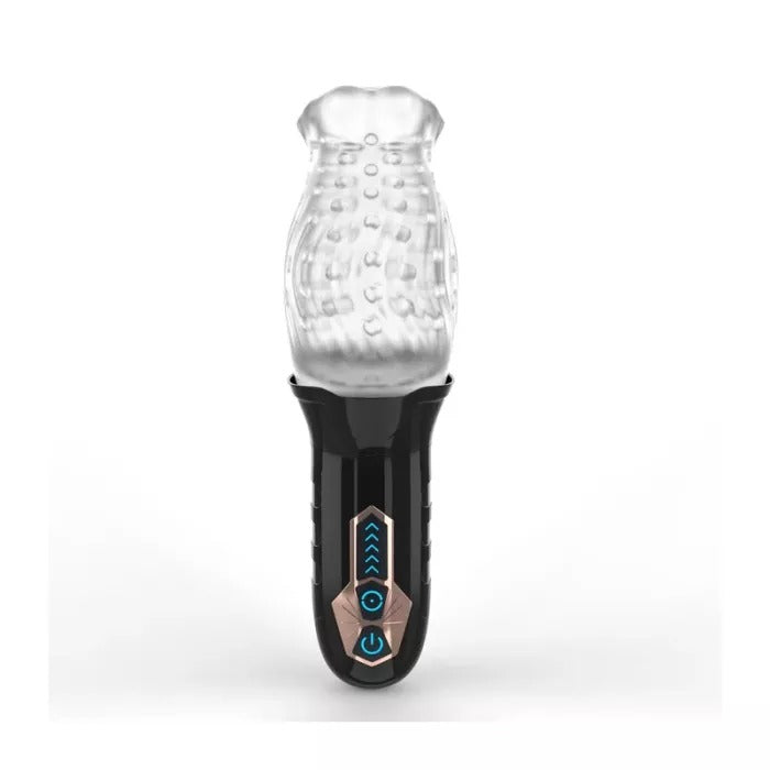 Sexoralab 360° Automatic Bare Sleeve 10 Vibrations 5 Modes Rotation Oral Sex Masturbator