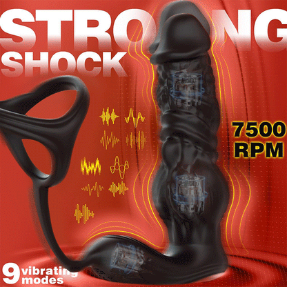 Buyging™ Larger Size APP&Remote Control 9 Thrusting 9 Vibrating Prostate Massager