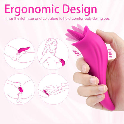Clitoral Licking Tongue Vibrator