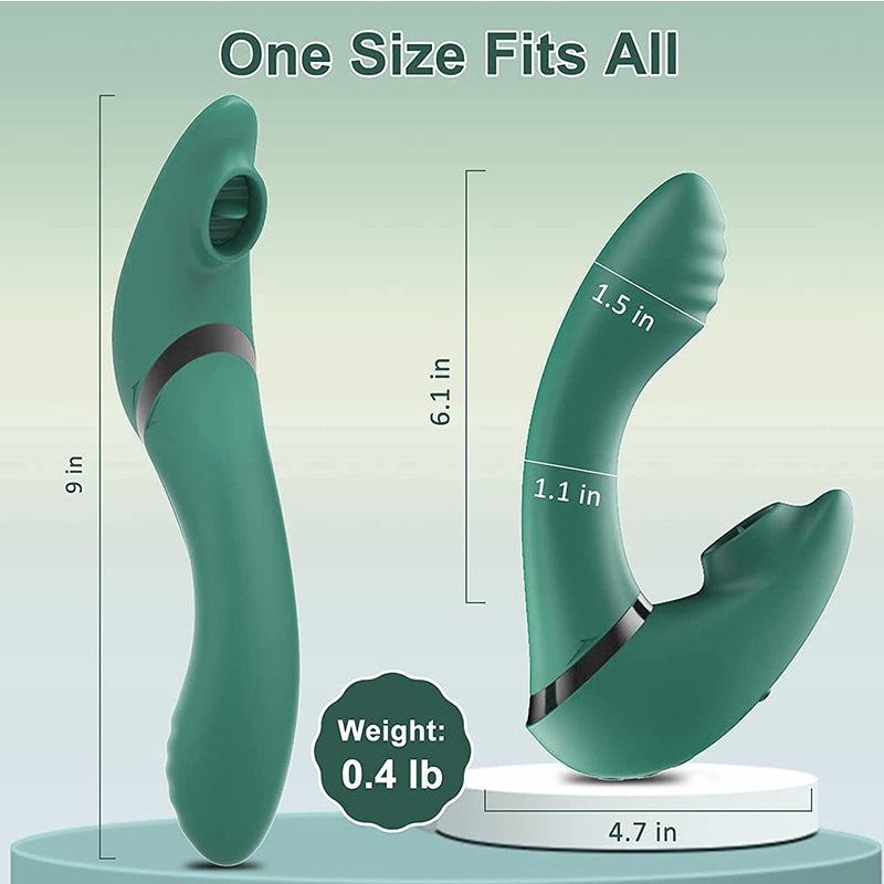 3 in 1 Clitoral Suction 7 Vibration Modes G-Spot Vagina Stimulator