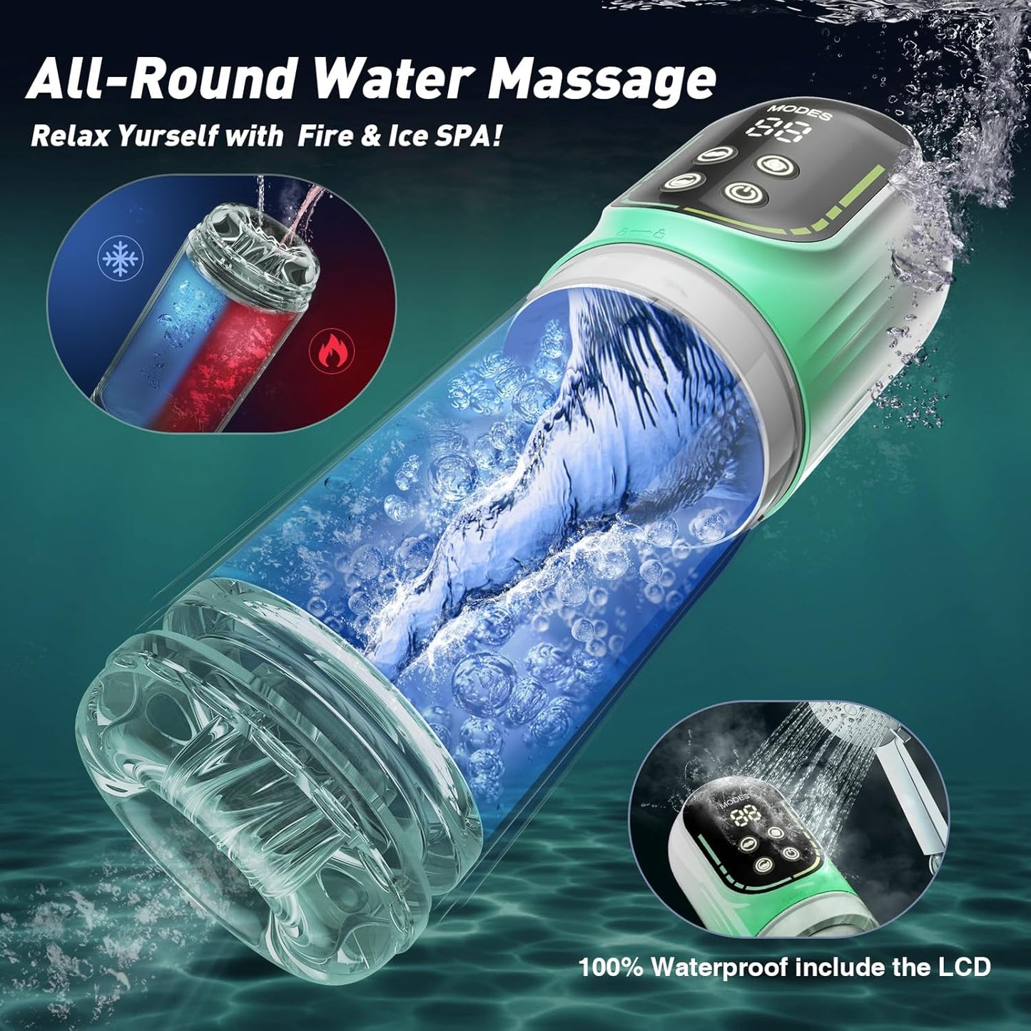 😍 Male Masturbator Penis Pump - Male Sex Toys for Men Sex Toy Pocket Pussy LCD with APP Stroker Adult Toys with 7 Thrusting 7 Rotating 5 Sucking Modes Vacuum Pumps & Enlargers🎁