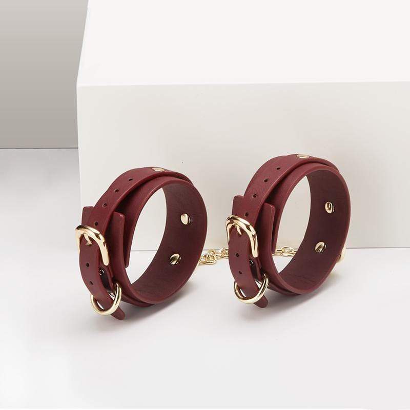ROOMFUN Retro Red Leather Bondage Kit
