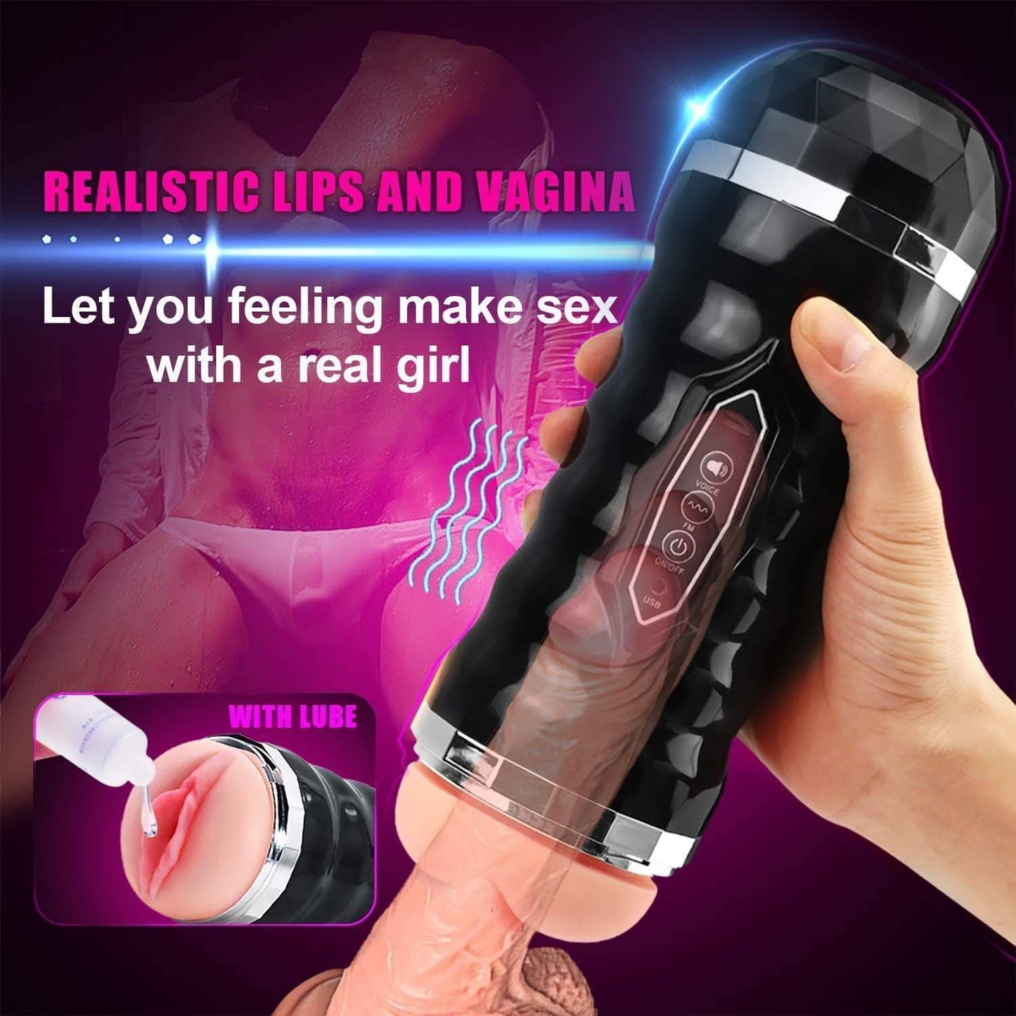 Pocketpussy with a Bullet Vibrator| Best Pocket Pussy