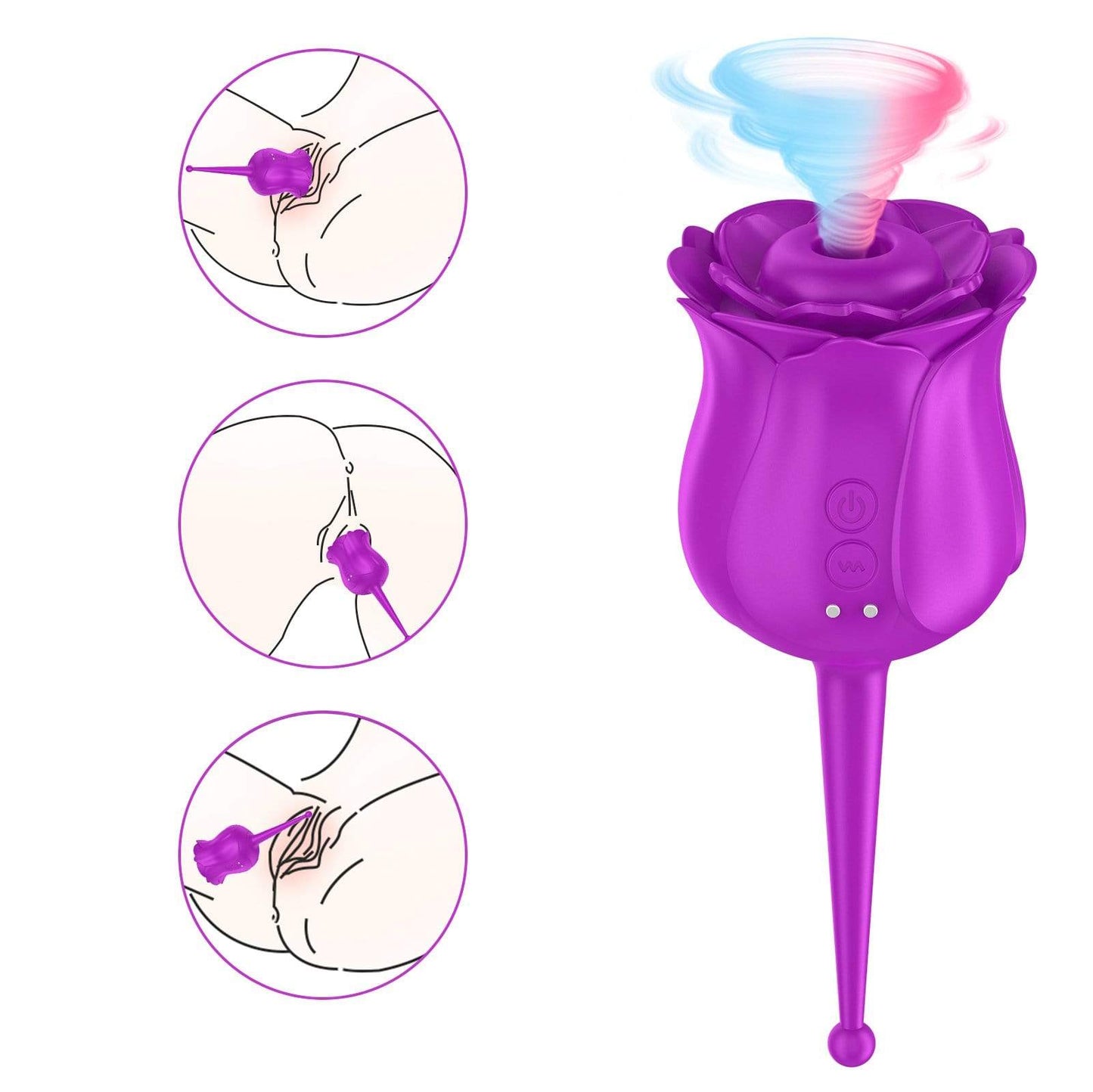 Sucking Rose Vibrator
