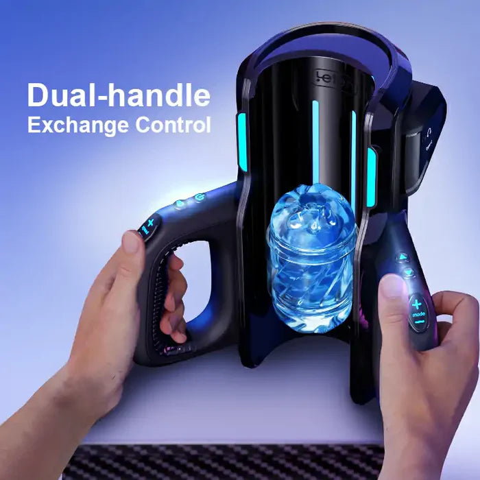 LETEN XT5 Auto Quickshot Stroker  Masturbator With 2 Sleeves 10 Modes & 10 Speeds