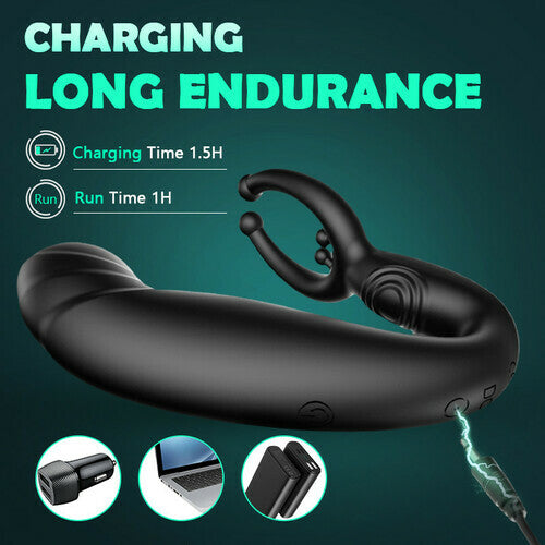Buyging™ Bead Massage P-spot 9 Vibrating Prostate Massager with Remote Control