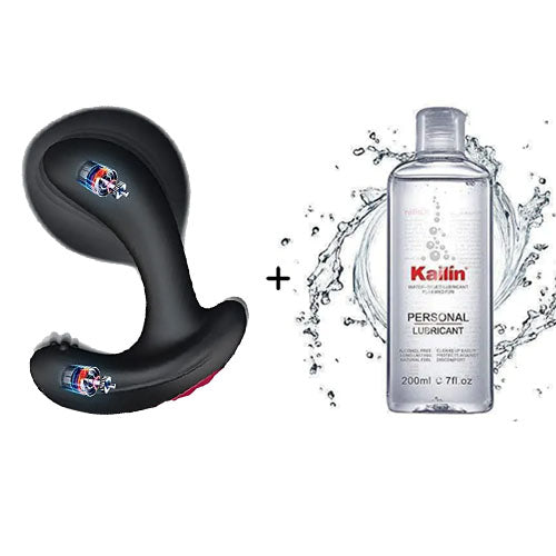 Buyging™ Couple Sex toy Remote Control 10 Vibrating Inflatable Anal Vibrator