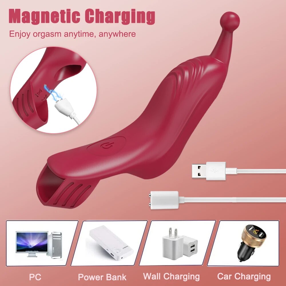 Sexoralab -Ultra High Frequency Vibration Goldfinger Rapid Orgasm