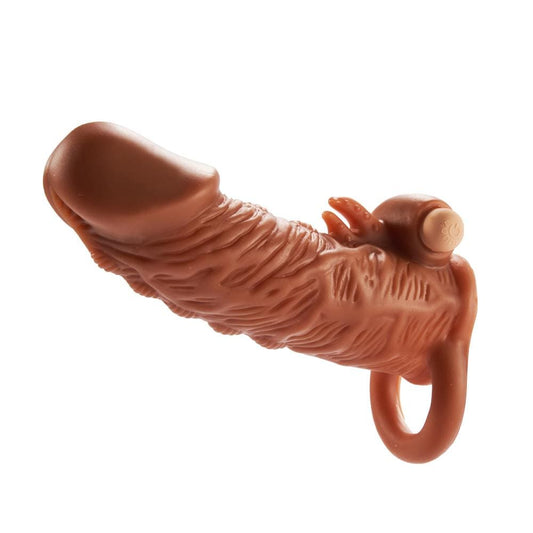 5.3 Thicken Lengthen Vibrating Penis Sleeve